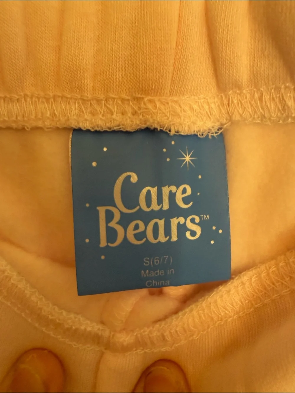 Care Bears Pink Pajama Bottoms with Colorful Character Print